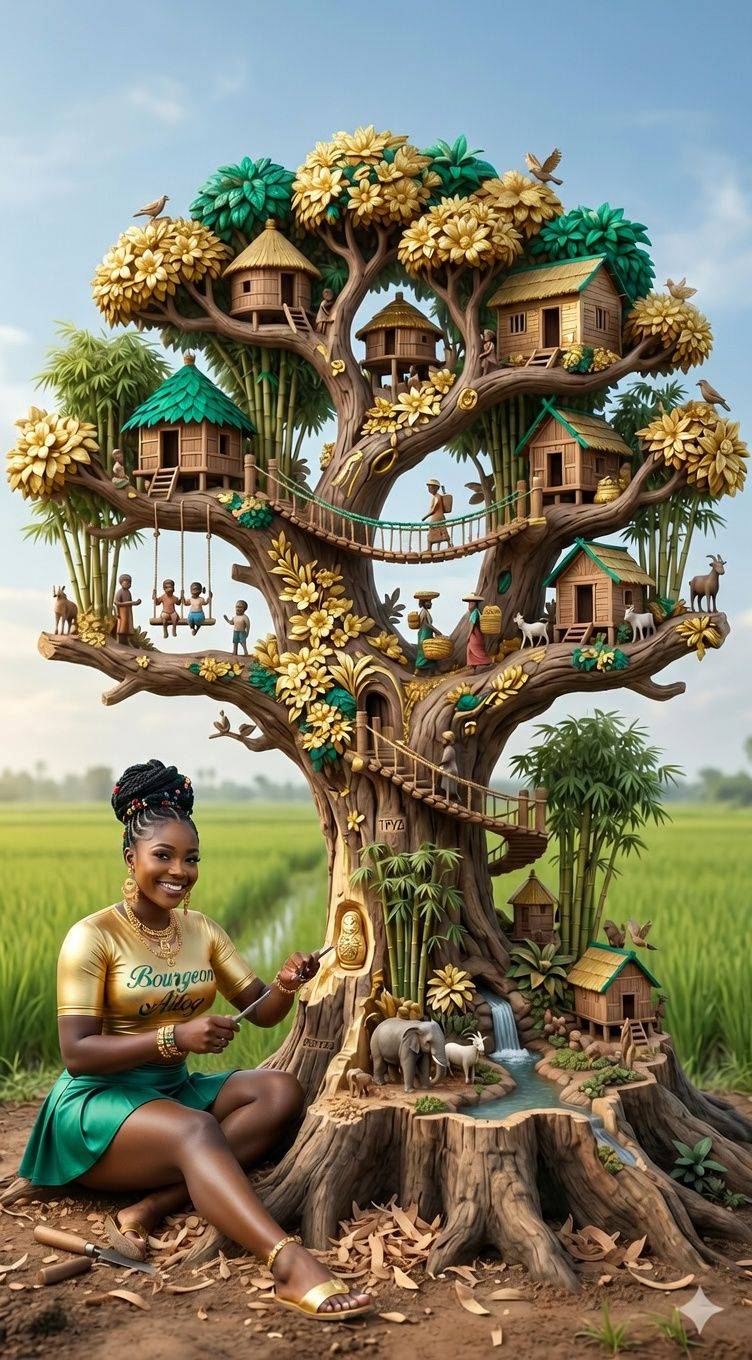 🌿✨ Carving dreams into reality.
Meet the woman behind the magic: stunning, confident, and glowing...