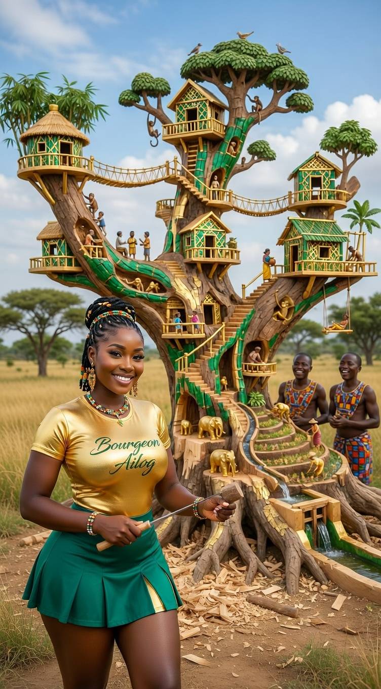 From the roots of tradition to golden dreams โจ
Bourgeon Ailog โ where African magic meets mastery....