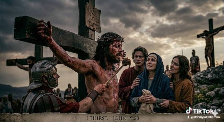 The Fifth Words of the Lord Jesus Christ on the Cross.
โI thirst.โ
๐ John 19:28
๐๐ฟ Reveals His...