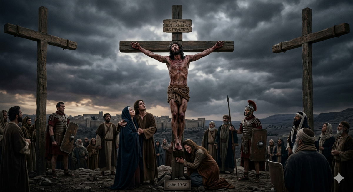 The Sixth words of the Lord Jesus Christ on the Cross.
βIt is finished.β
π John 19:30
ππΏ Declare...
