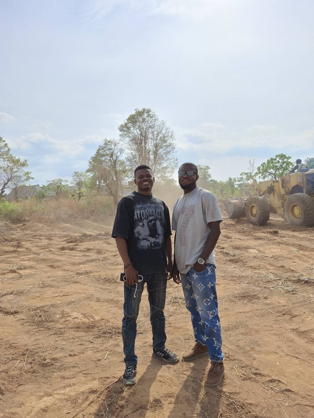 Site clearing @Britking smart city Estate, Abakaliki Ebonyi state.