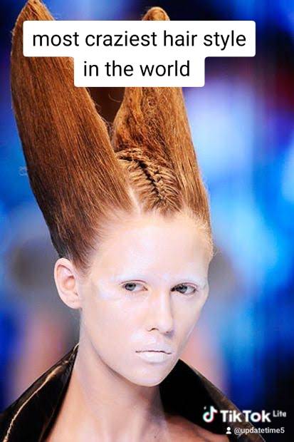 The most craziest hair style in the world
