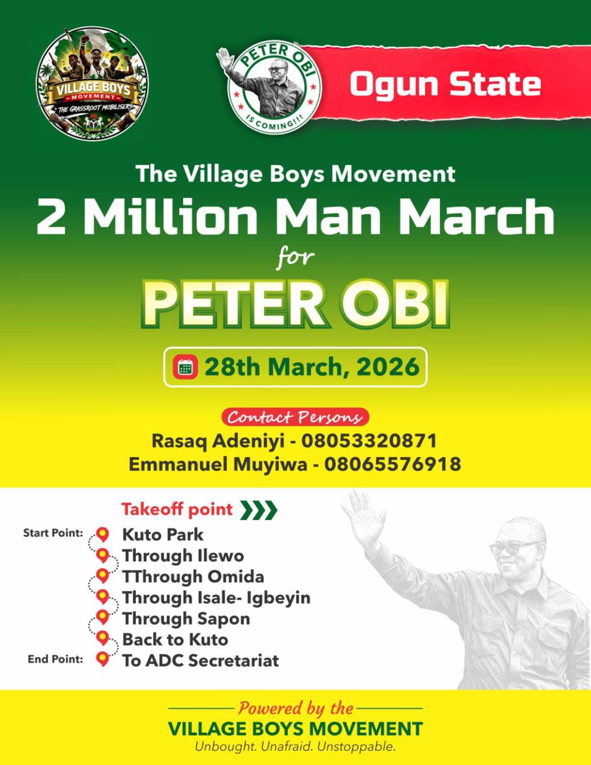 Join the village boys