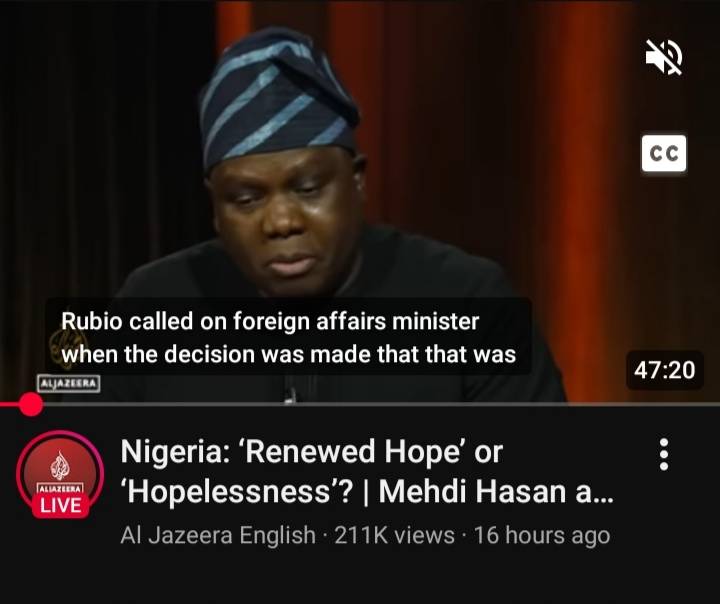 Who else watched Daniel Bwala's interview with Al Jazeera?
@arisenews @ruffydfire
