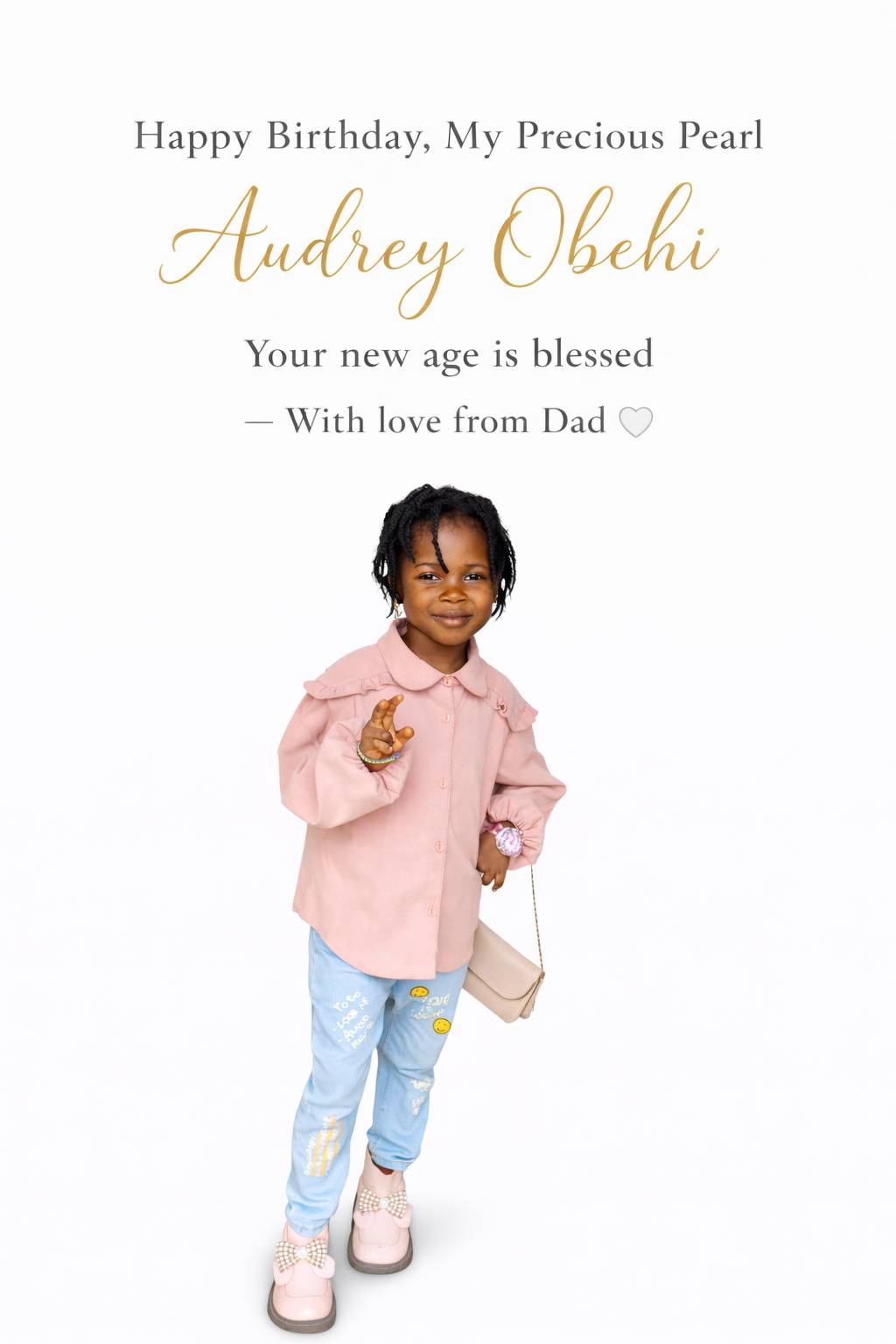 Happy birthday, my precious daughter Audrey Obehi. May God’s favor, wisdom, joy, and grace surround...