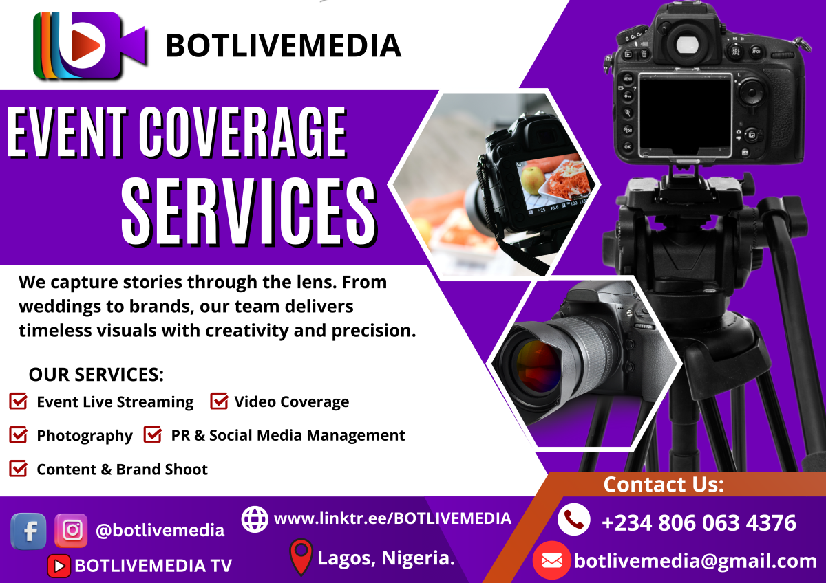 At BOTLIVEMEDIA,we curate experiences. From high-stakes corporate conferences to the intimate moment...