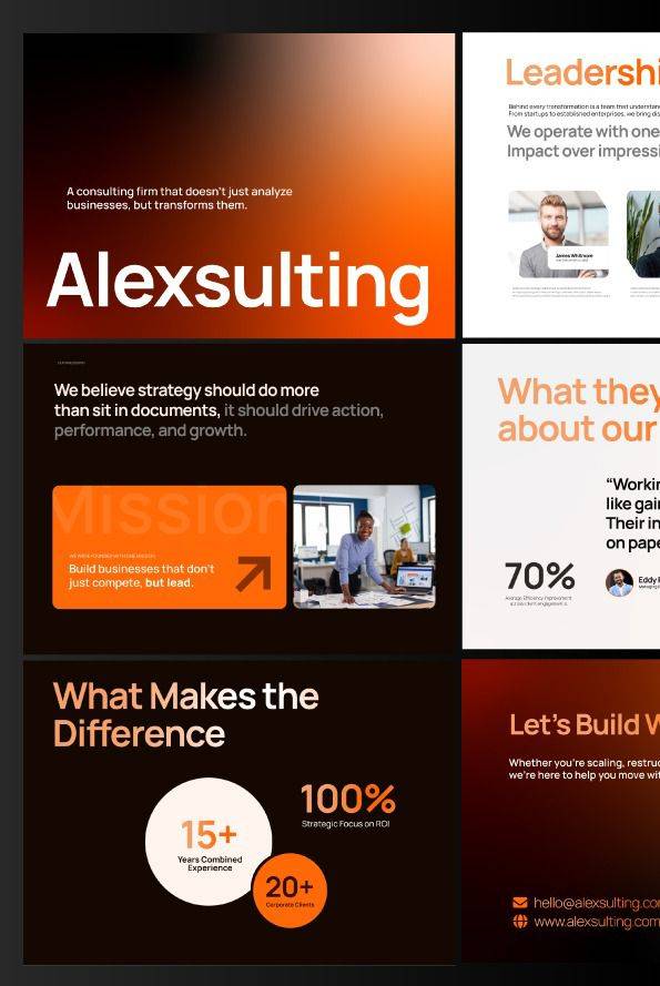 Sharing a few pages from a company Proposal Presentation I recently designed.

The goal was simple:...