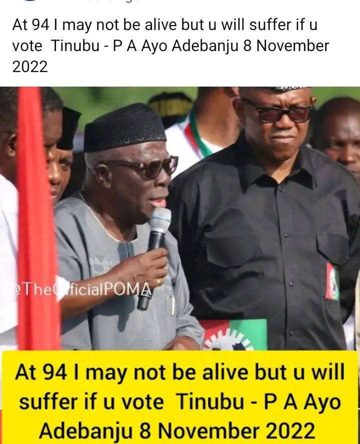 You have no light in your airport I have to fly back in the nest 10 minute
Na waiting carry tinubu...