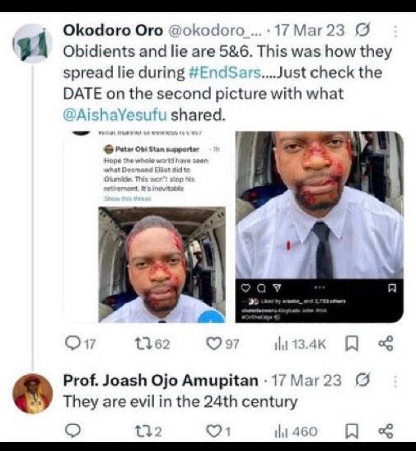 Una Inec chair says he is not in APC 😂