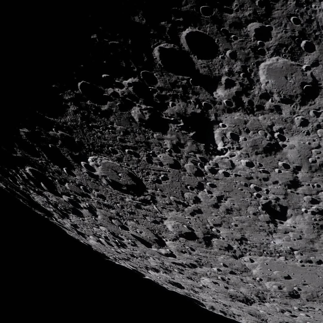 Newly released breathtaking detailed image of the moon as released by NASA