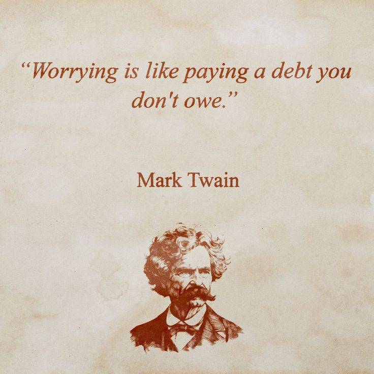 WORRY NOT.