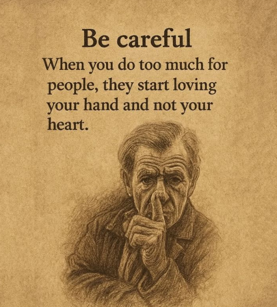 BE CAREFUL: