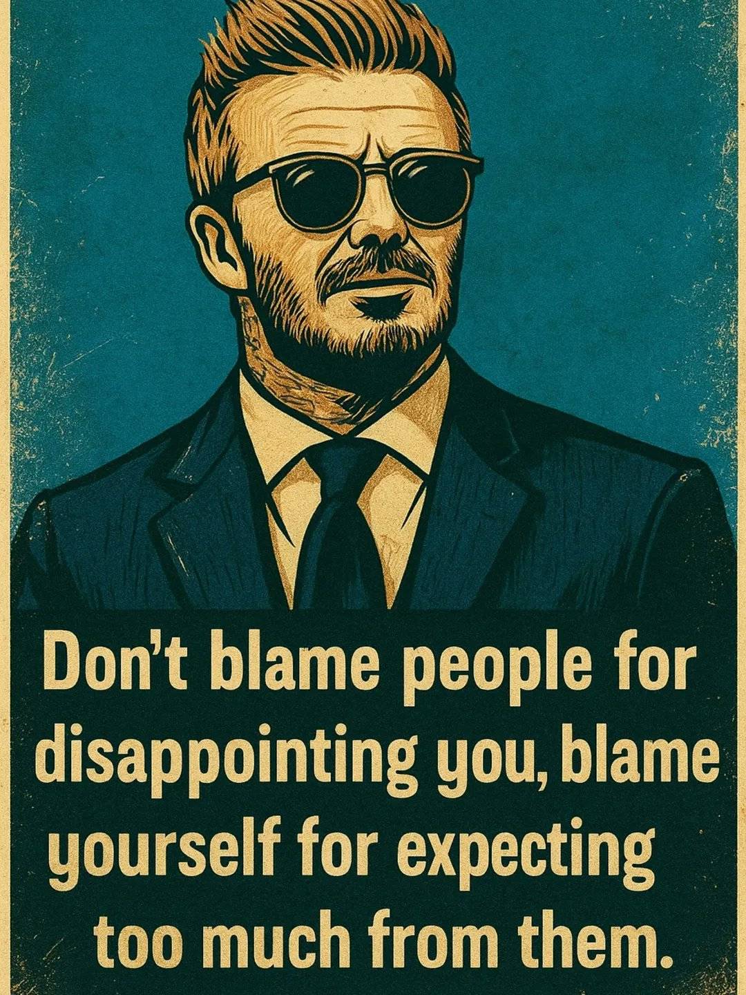 LOWER YOUR EXPECTATIONS.
AND FACE ZERO DISAPPOINTMENT.