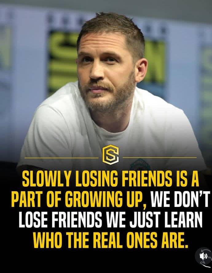 KNOW WHO THE REAL ONES ARE, IT'S CALLED GROWTH......