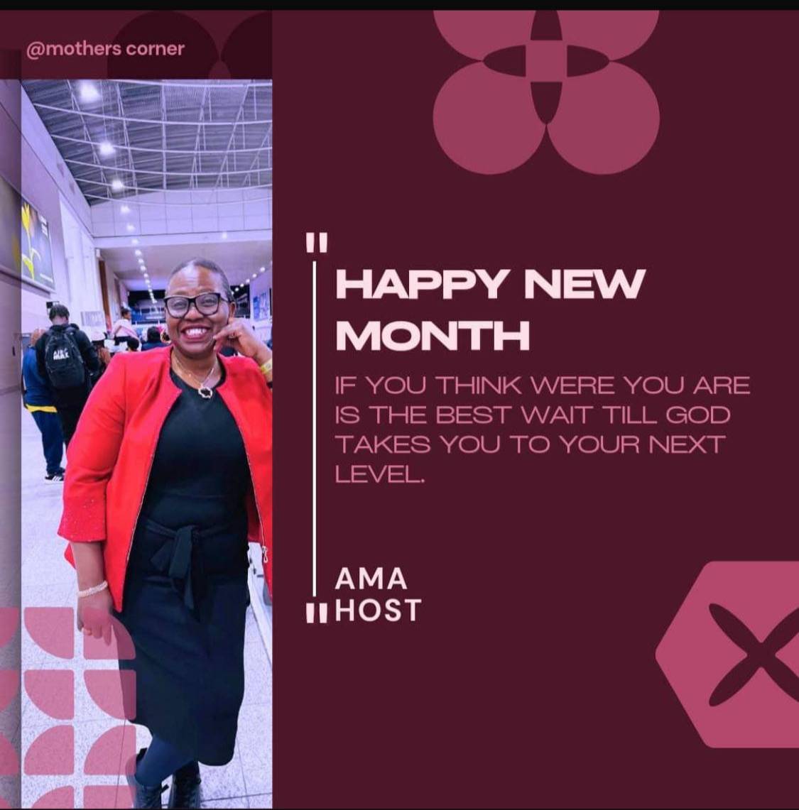 Good morning family, welcome to April we should let God take the Wheel for the rest of the month .
“...