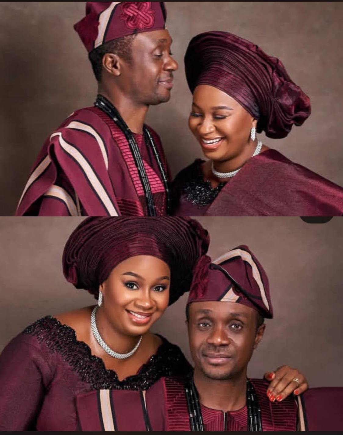 Happy 13th wedding anniversary to Gospel singer, Nathaniel Bassey and his wife, may the Lord continu...