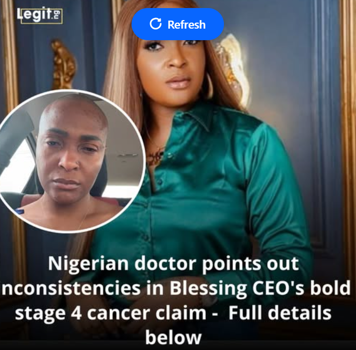 "She's confused, maybe the cancer came with confusion," a netizen said as many reacted to the incons...