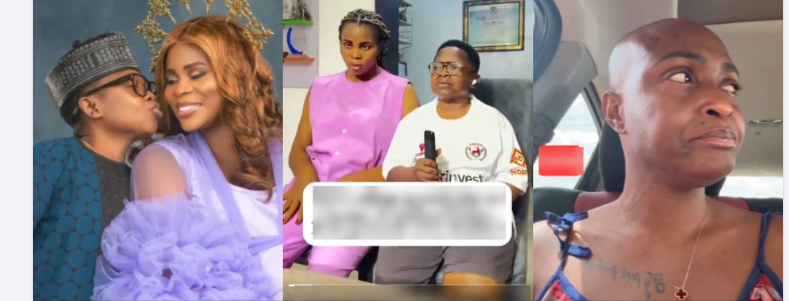Days after Blessing CEO revealed her alleged cancer Aki shares wife's 'disability', seeks $10m
Nolly...