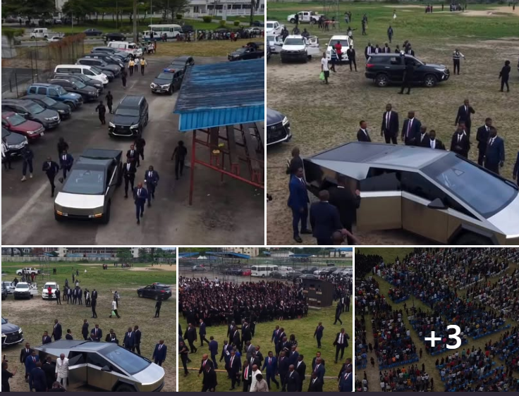 Salvation Ministries General Overseer, Pastor David Ibiyeomie, Arrives UNIPORT Crusade In Tesla Cybe...