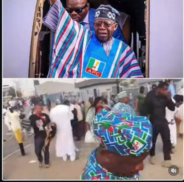 Supporters of the All Progressives Congress who attended the party’s national convention were seen f...