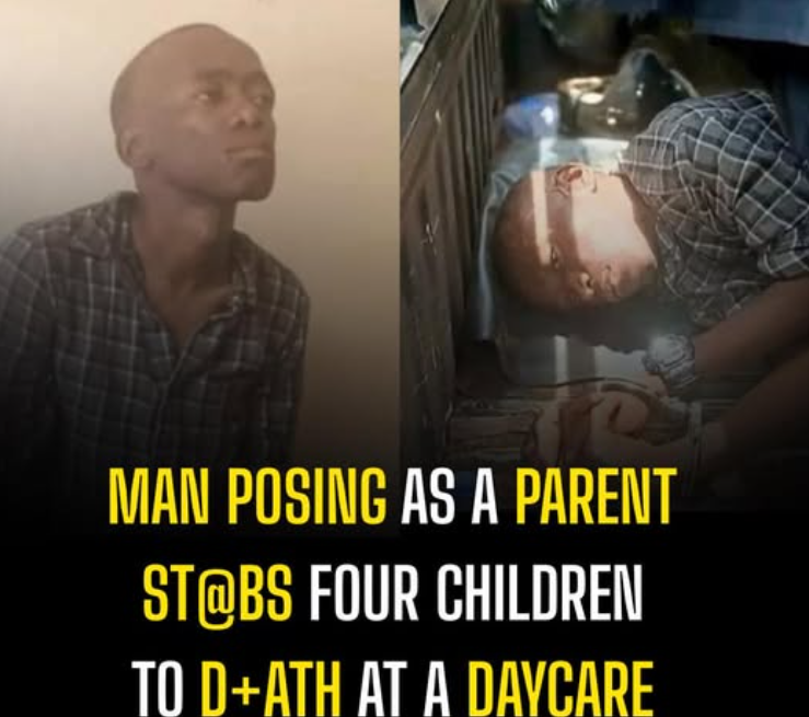 Man Posing As A Parent St@bs Four Children To D+ath At A Daycare Centre
A man armed with a knife ha...