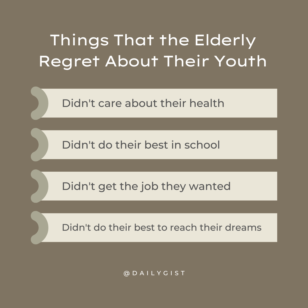 Lessons From the Elderly đź’
Many older people look back on their youth with wisdom—and sometimes, r...
