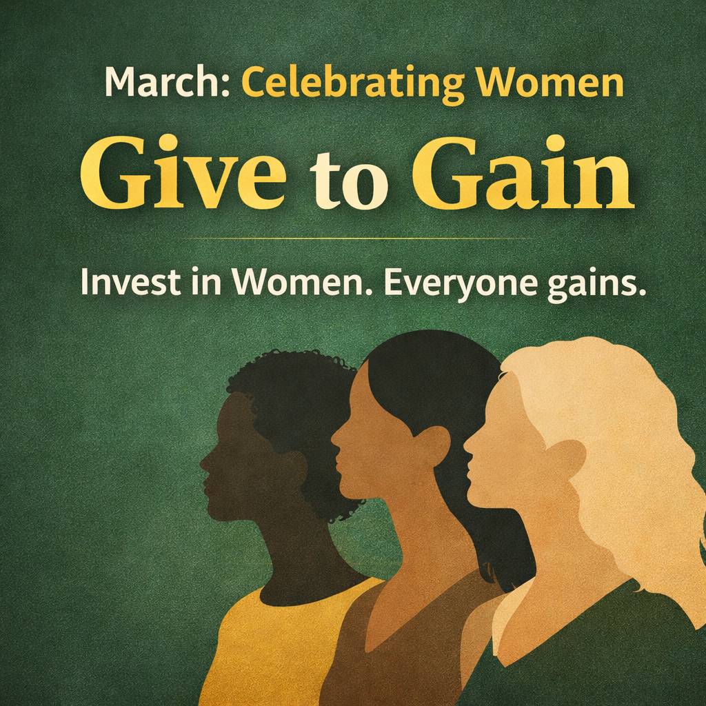 As I reflect on this year’s IWD message “Give To Gain,” it hits me that women don’t just need applau...