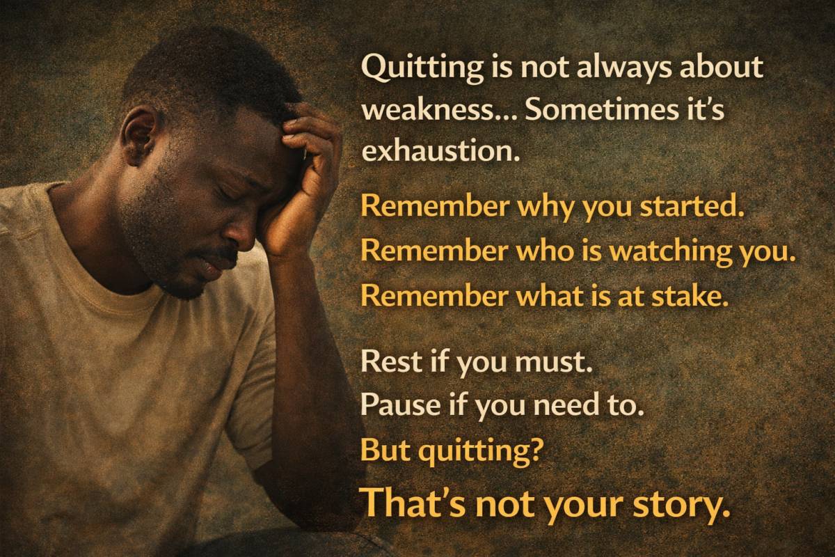 Let’s face it…
We’ve all experienced quitting at some point.
And that’s okay — it reminds us that we...