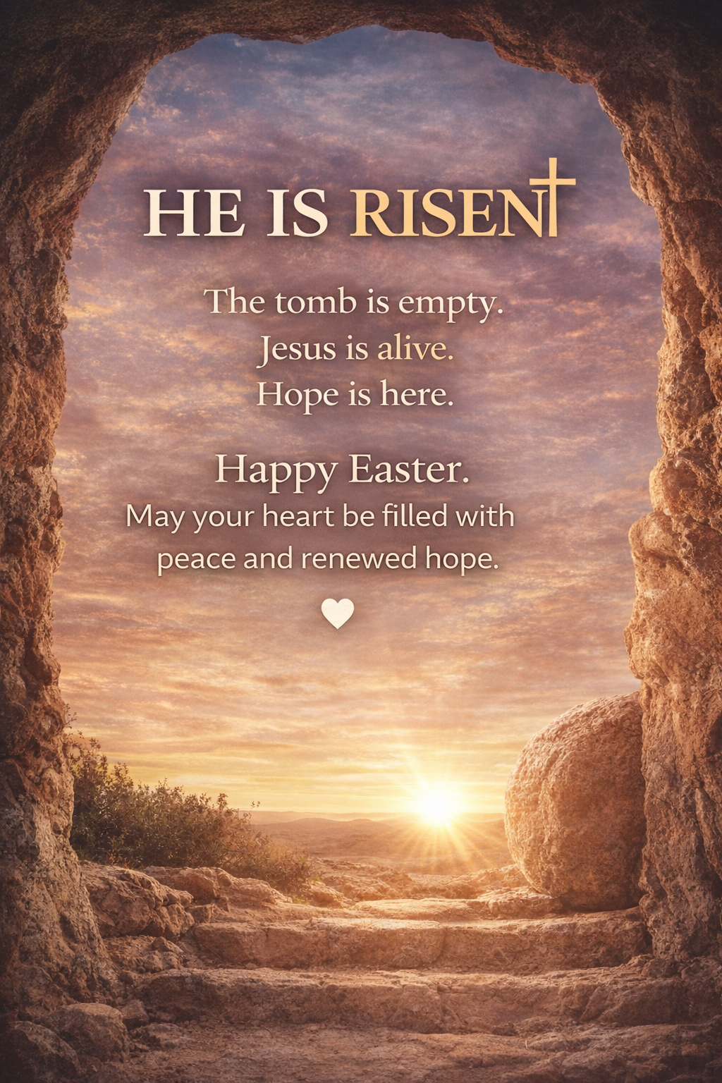 He is risen. ✝️
Today is a reminder that hope is alive, grace still speaks, and no situation is bey...