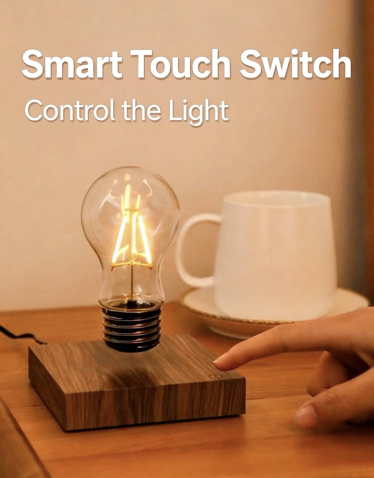 Good things to share, technology changes life, magical floating lights.