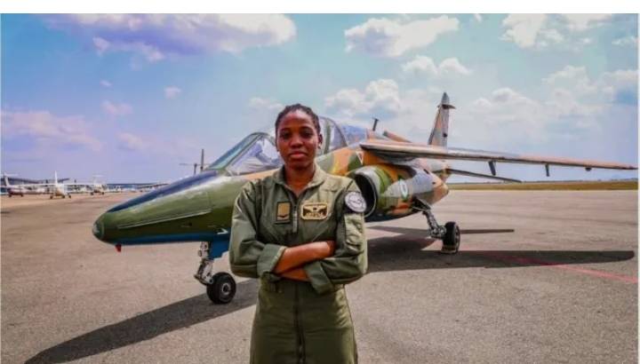 1. In the air she was deadly, a flying weapon trained to destroy Boko Haram, but on the ground,she d...