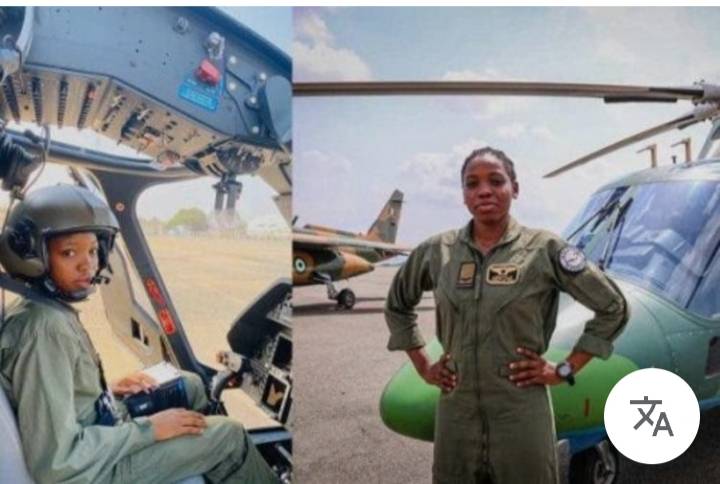 2. Her journey started in Kaduna, she was born in 1995, first child, from primary school to Air forc...