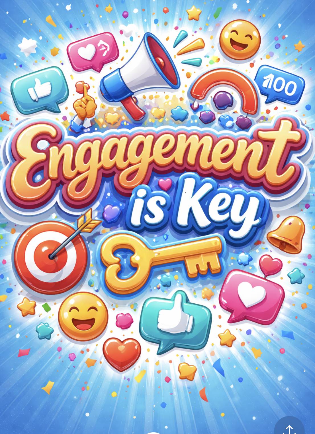Engagement is key, consistency is the door, followers are neighbors, those that engage on your posts...