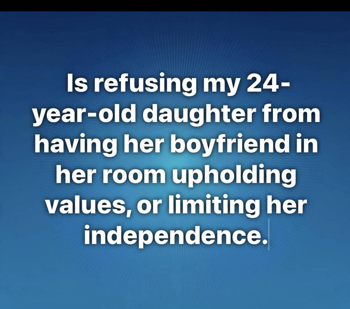 A mother is concerned because her daughter, who now pays the house rent after her father lost his jo...