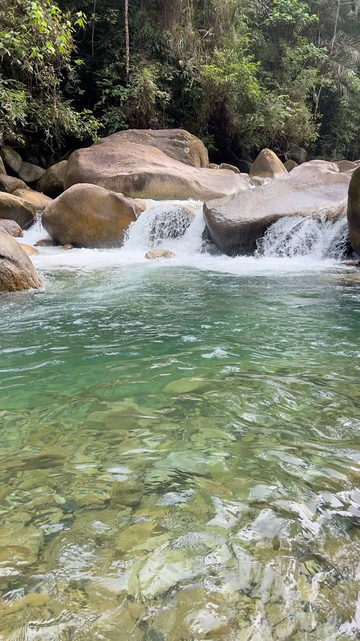 Just like a river finds its calm flow, we too can discover peace by embracing stillness in each mome...
