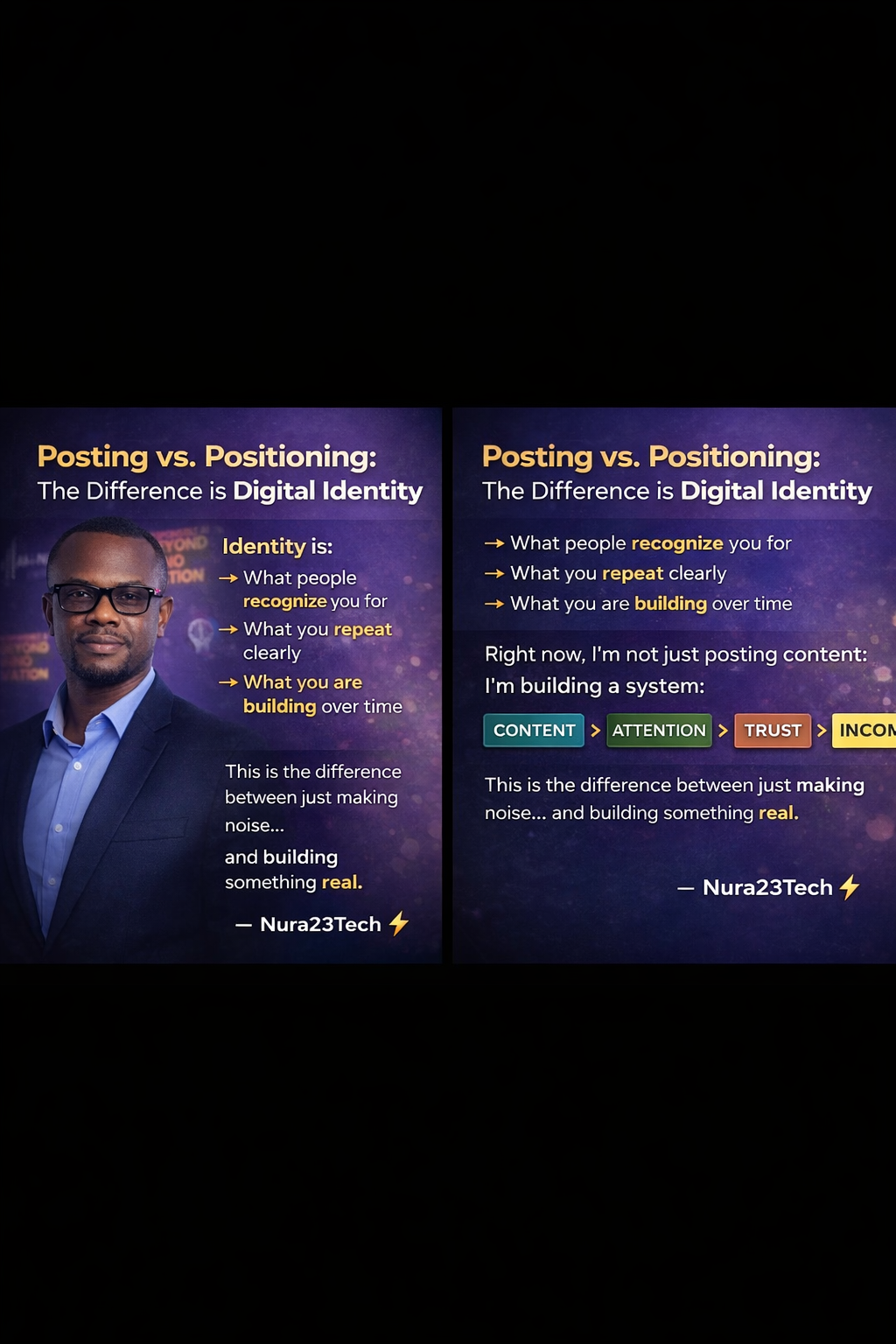 Day 11 — Digital Identity
Most people are online…
But they are not positioned.
There is a differe...