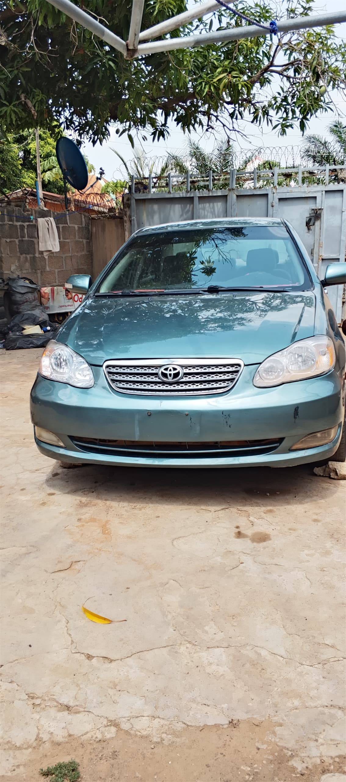 2006 COROLLA IN MAKURDI
everything works perfectly
5.6M CALL OR CHAT TEEZEDAUTOS 08068347388