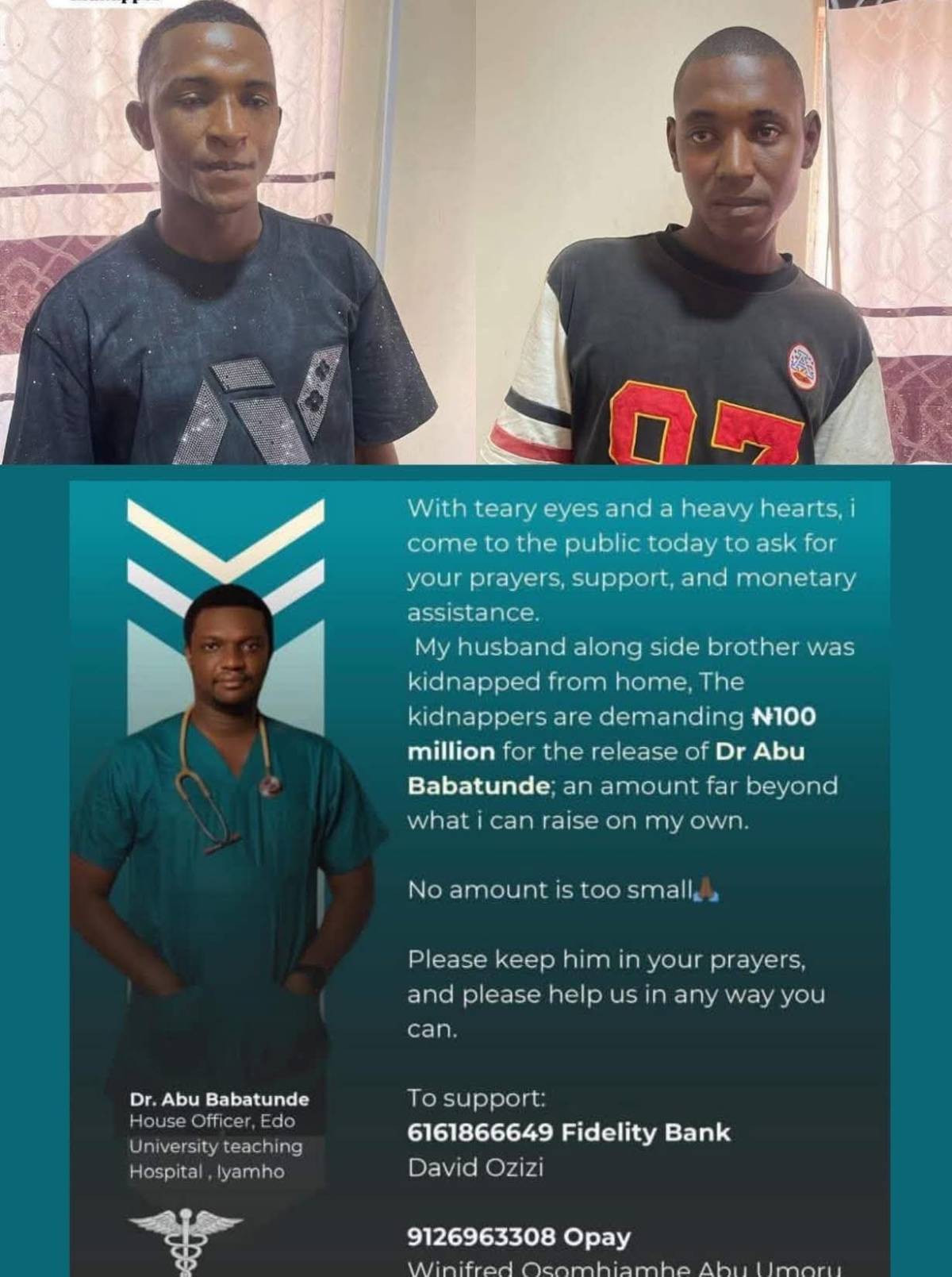 How these two Fulani kidnappers were arrested in Auchi, Edo State will shock you
“Life is such a f...