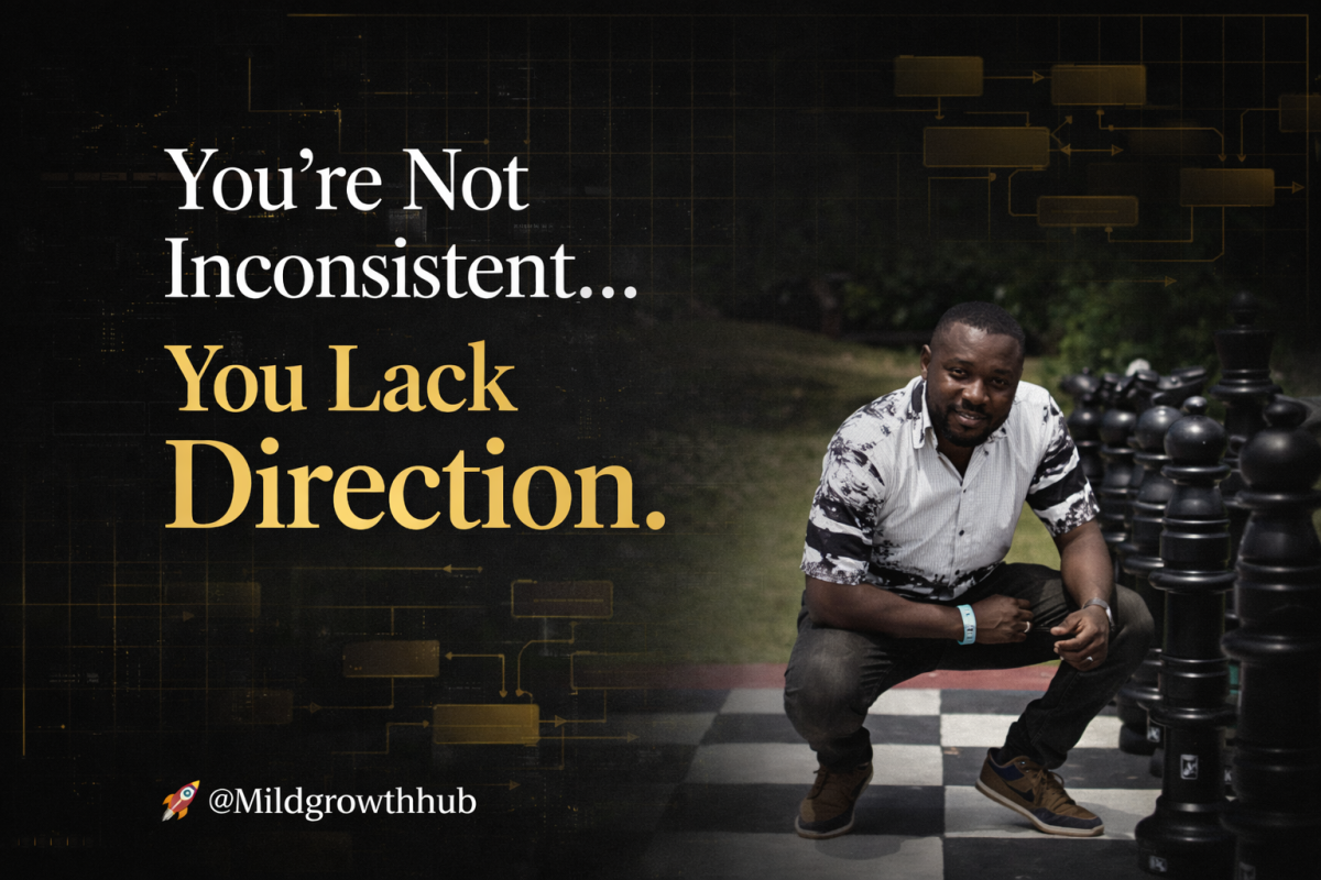 Most times, you're not inconsistent.
You just lack direction.
When you don't know:
• What to post
•...
