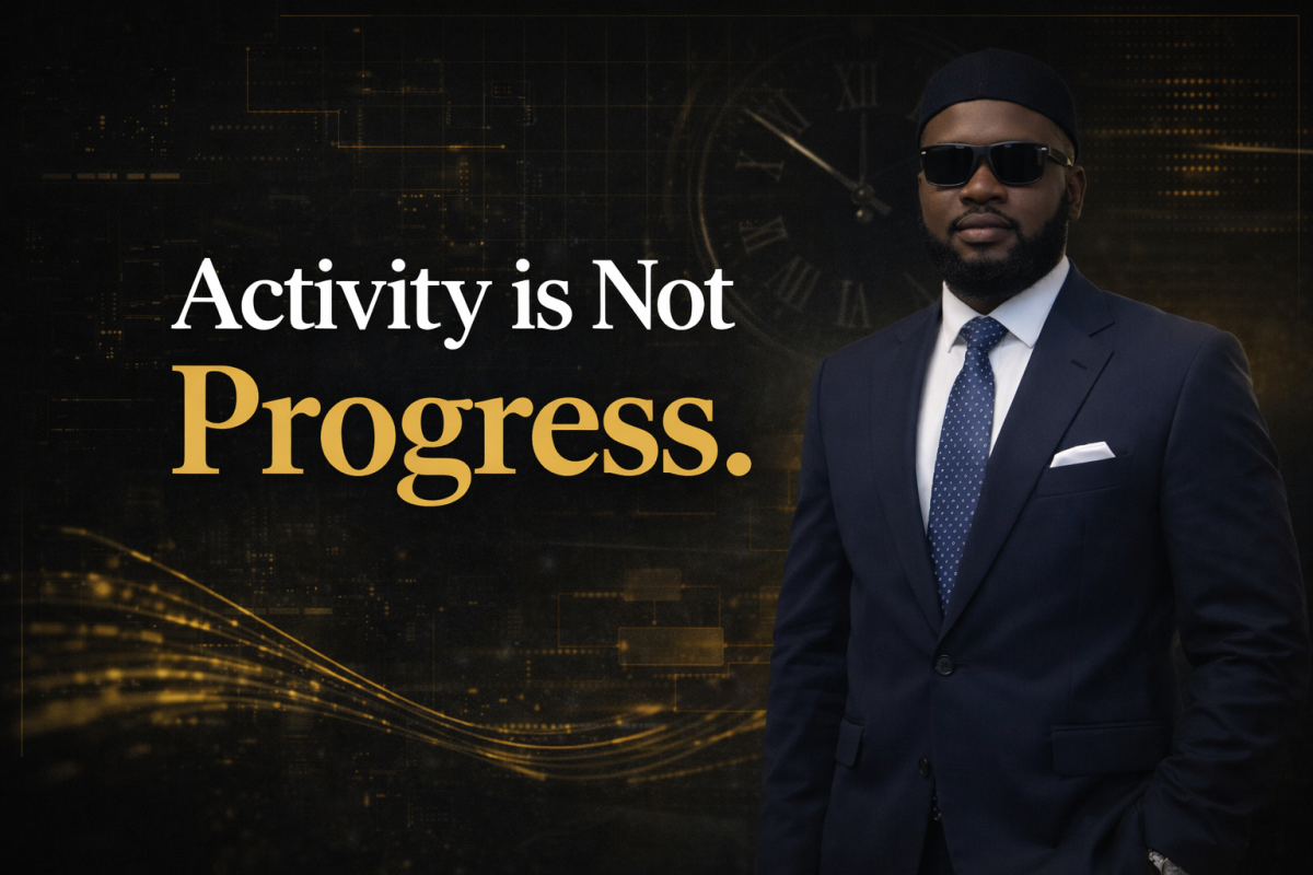You don't need more time,
You need more intentional use of your time.
Many people are active all day...
