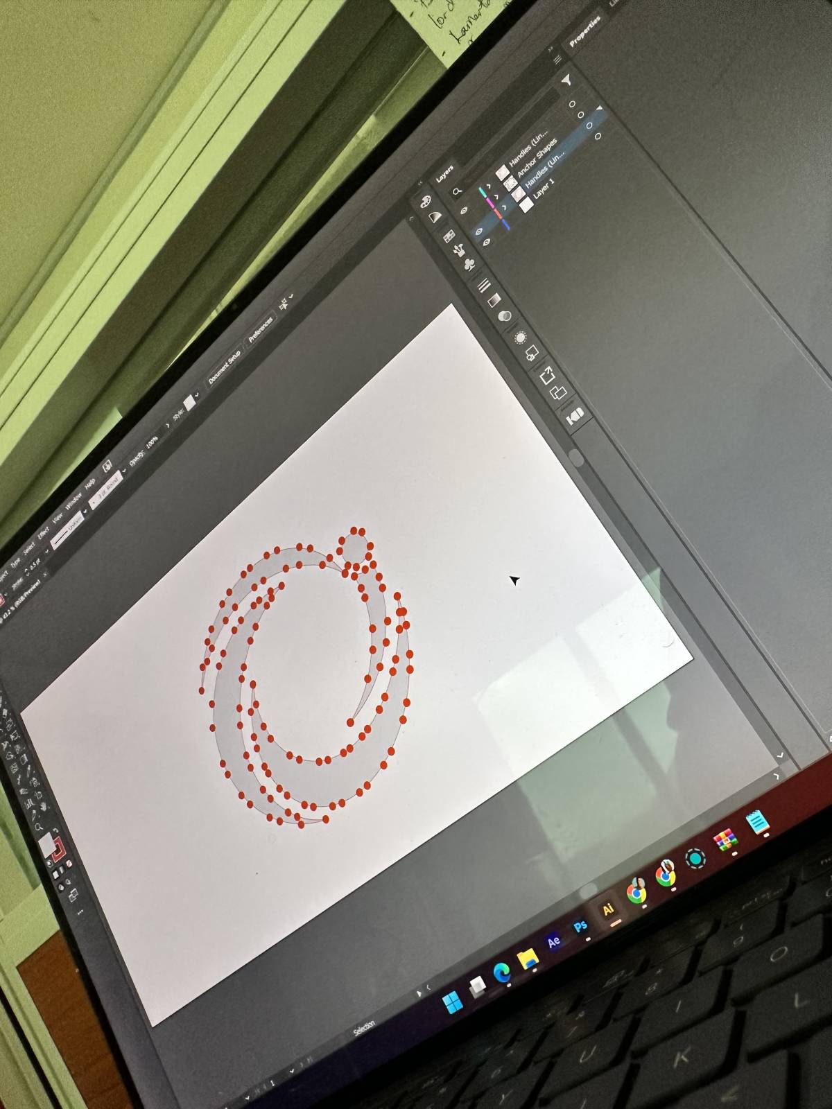 Working on a brand project