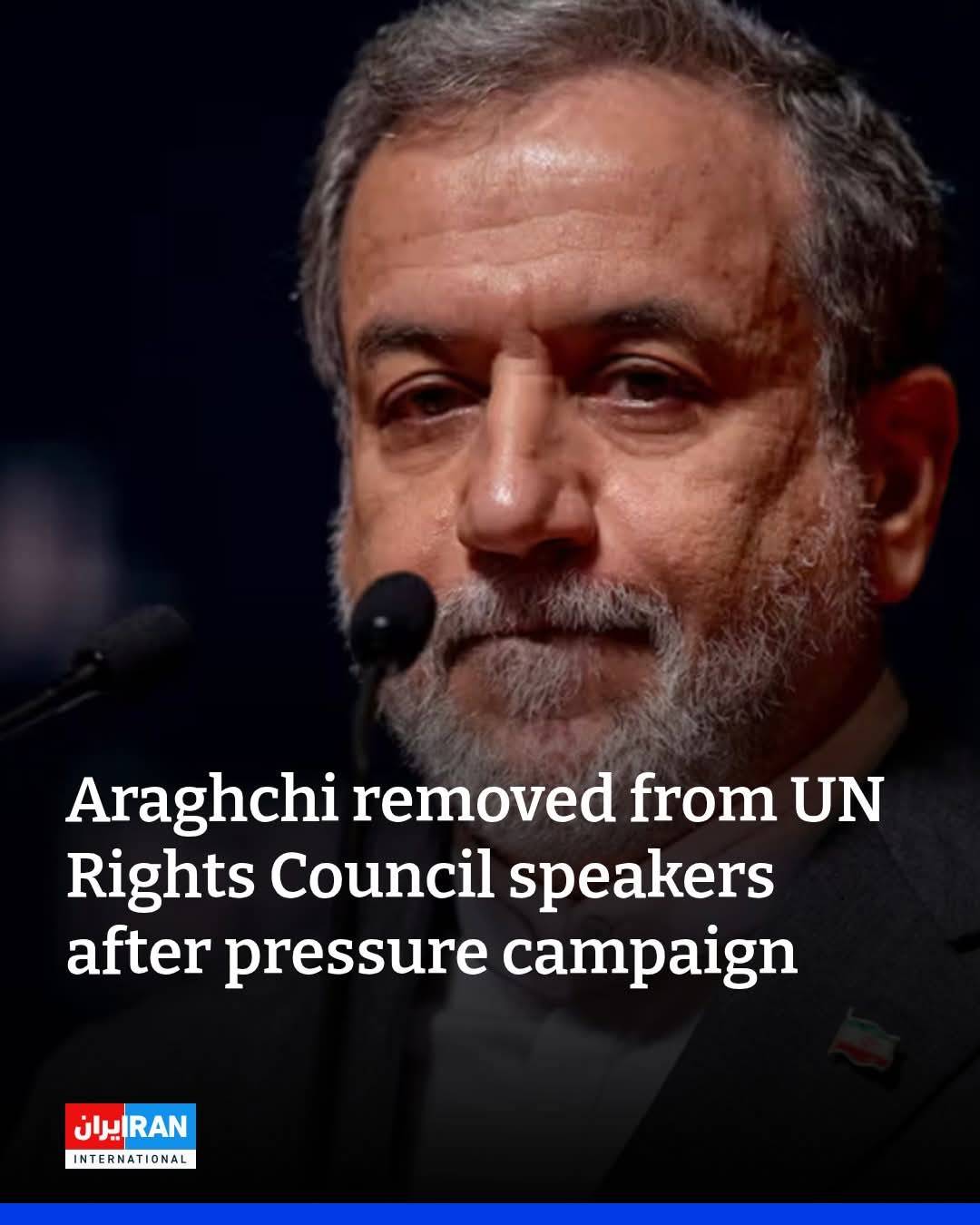 Iranian Foreign Minister Abbas Araghchi’s name has been removed from the updated list of speakers at...