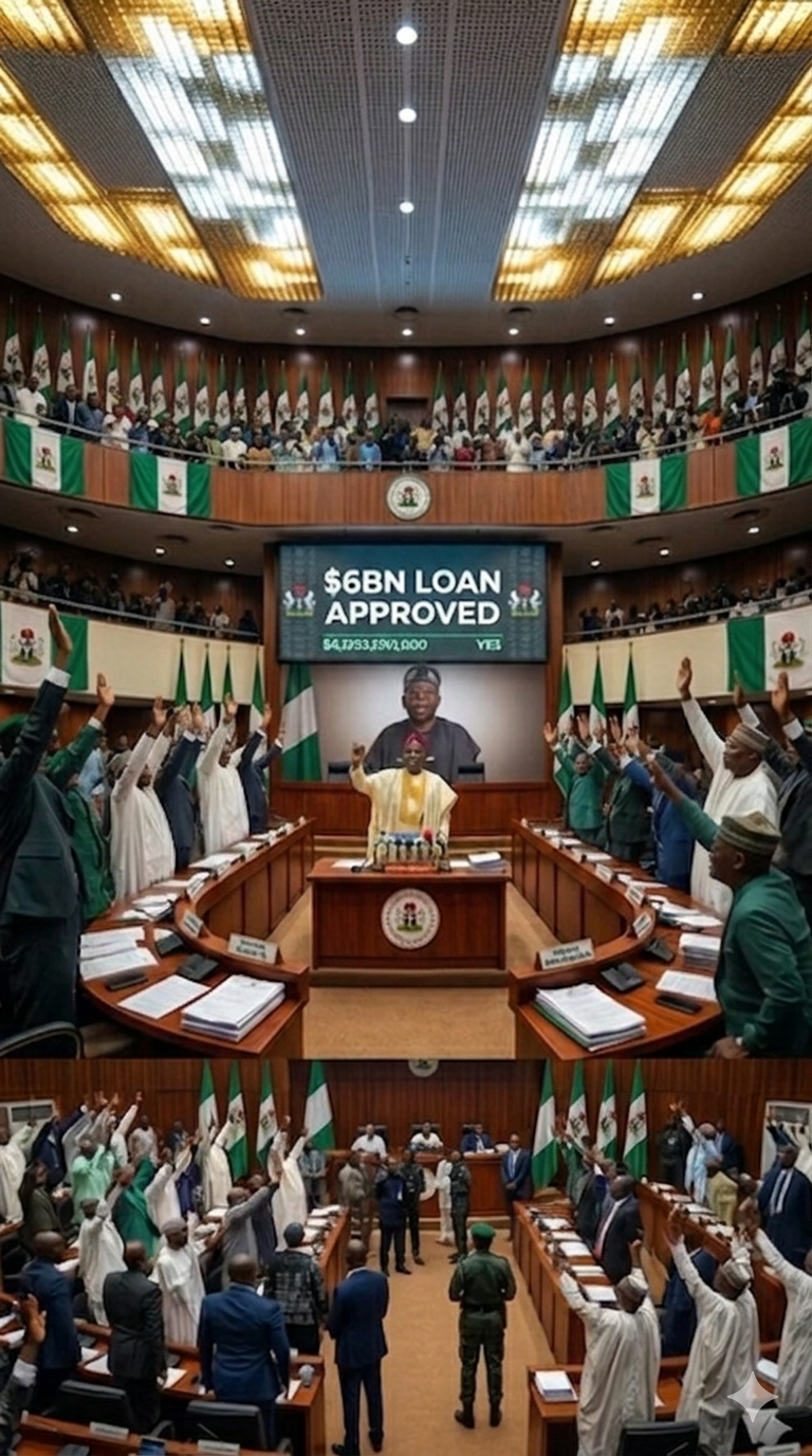 Nigeria’s Senate has approved Bola Ahmed Tinubu’s request to borrow $6 billion to fund infrastructur...