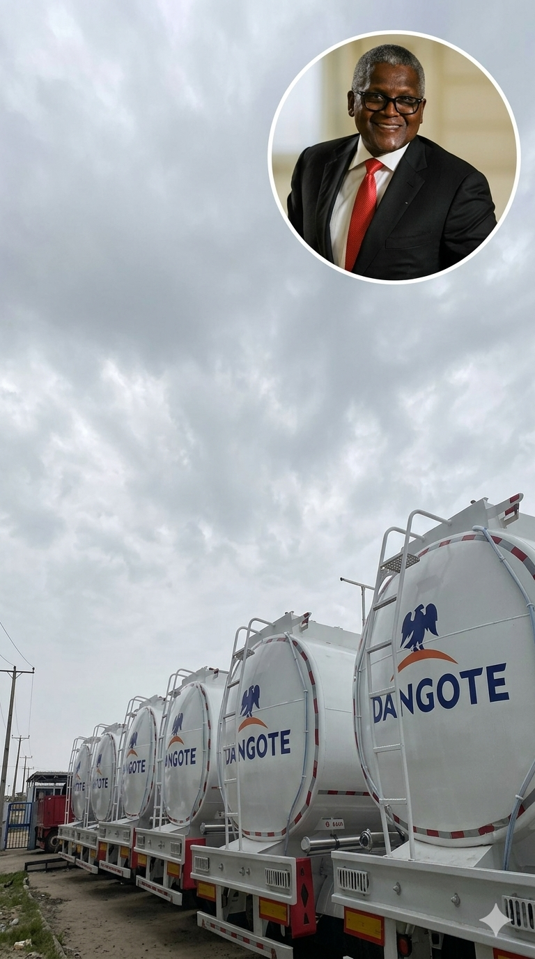 Dangote Petroleum Refinery has increased petrol prices again, pushing costs to around ₦1,275 per lit...