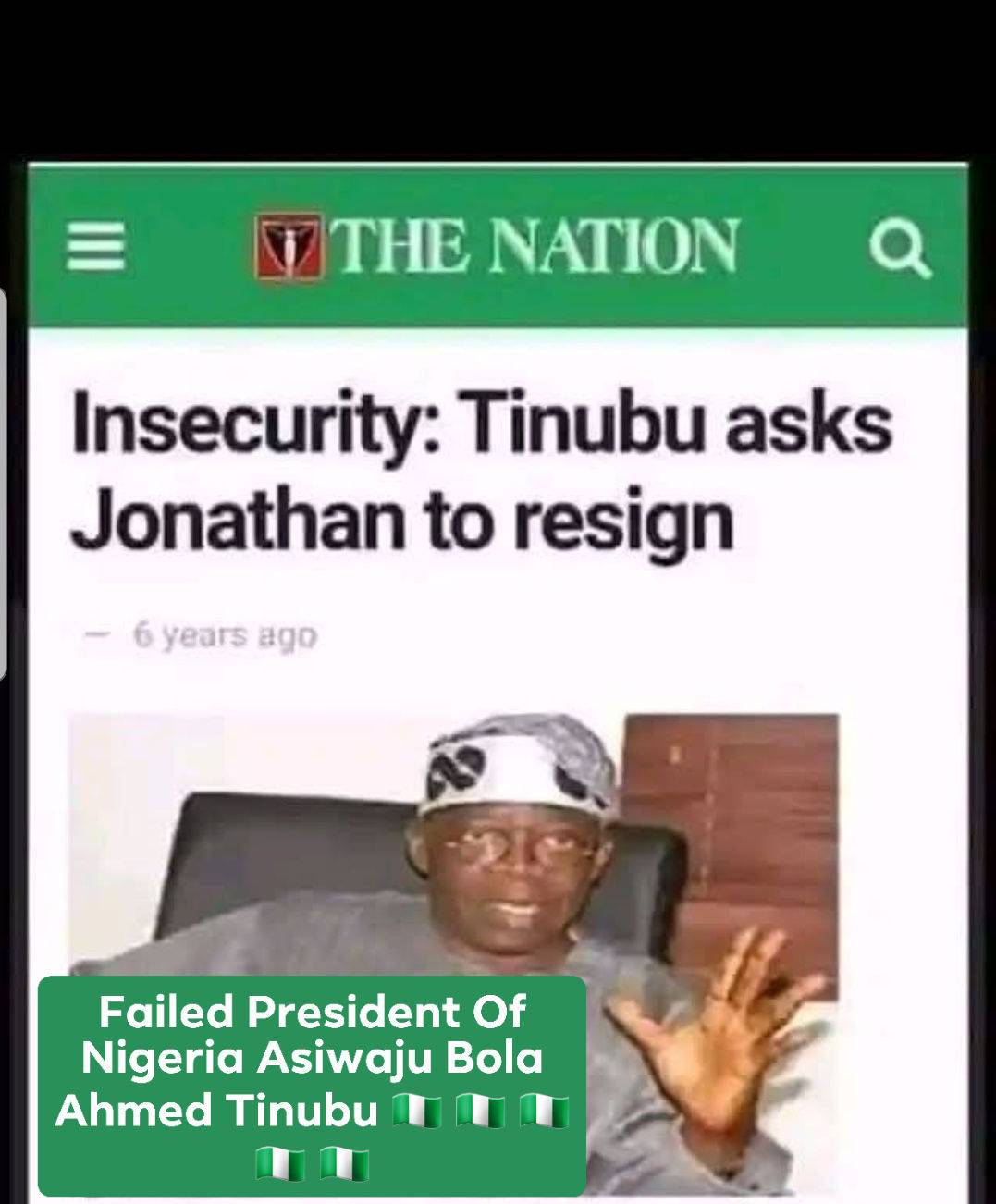 We will continue to remind Tinubu of what he said about Goodluck Jonathan. Today, Nigeria faces risi...
