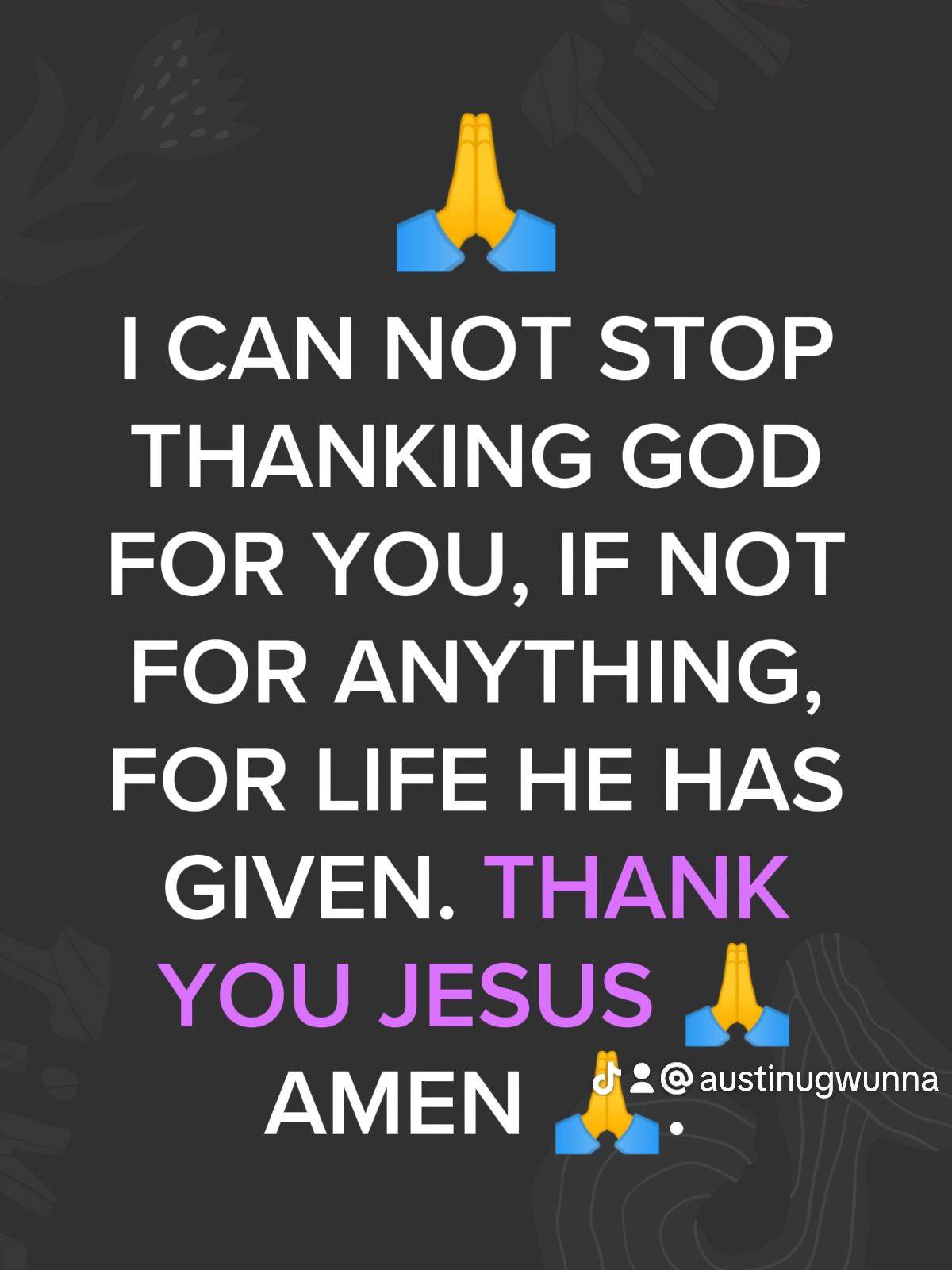 May God keep and protect you in all your days.