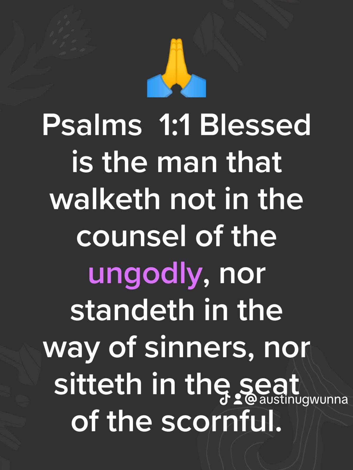 Post by PASTOR AUSTINE