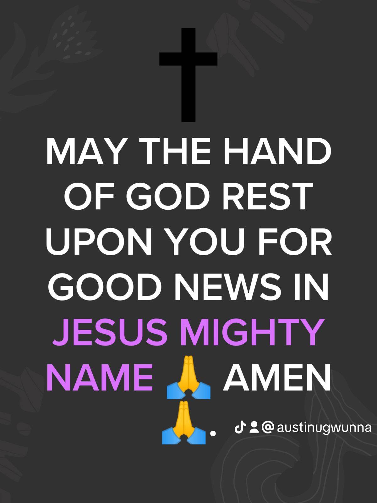 Post by PASTOR AUSTINE