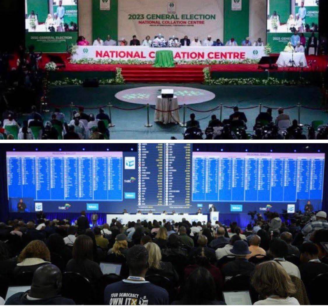 National Collation Centers.
Nigeria. South Africa.
$237 M...