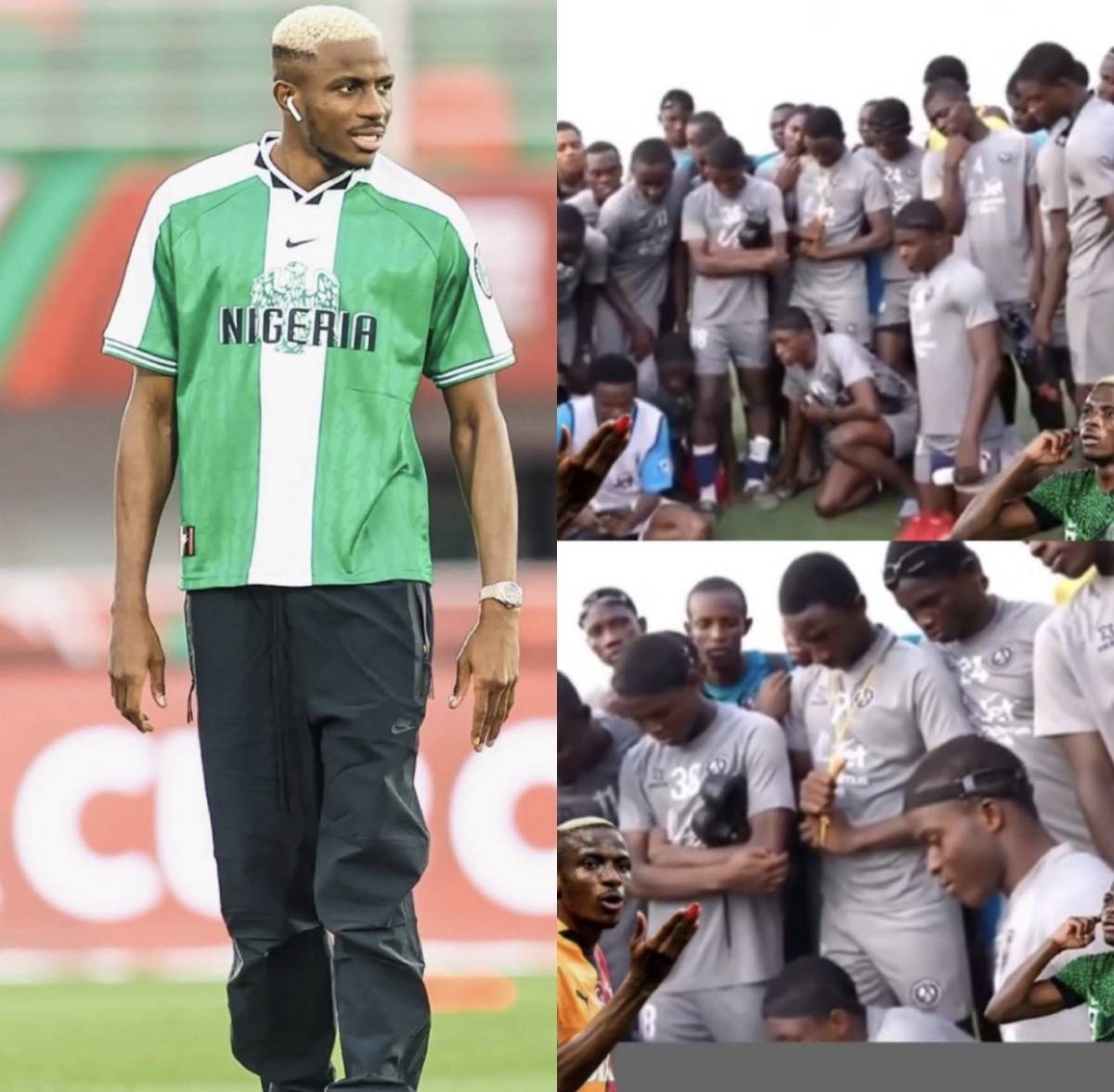 Breaking News 🥹🥹🚨❤️❤️
Victor Osimhen supports young Nigerian footballers with 10 million Naira a...